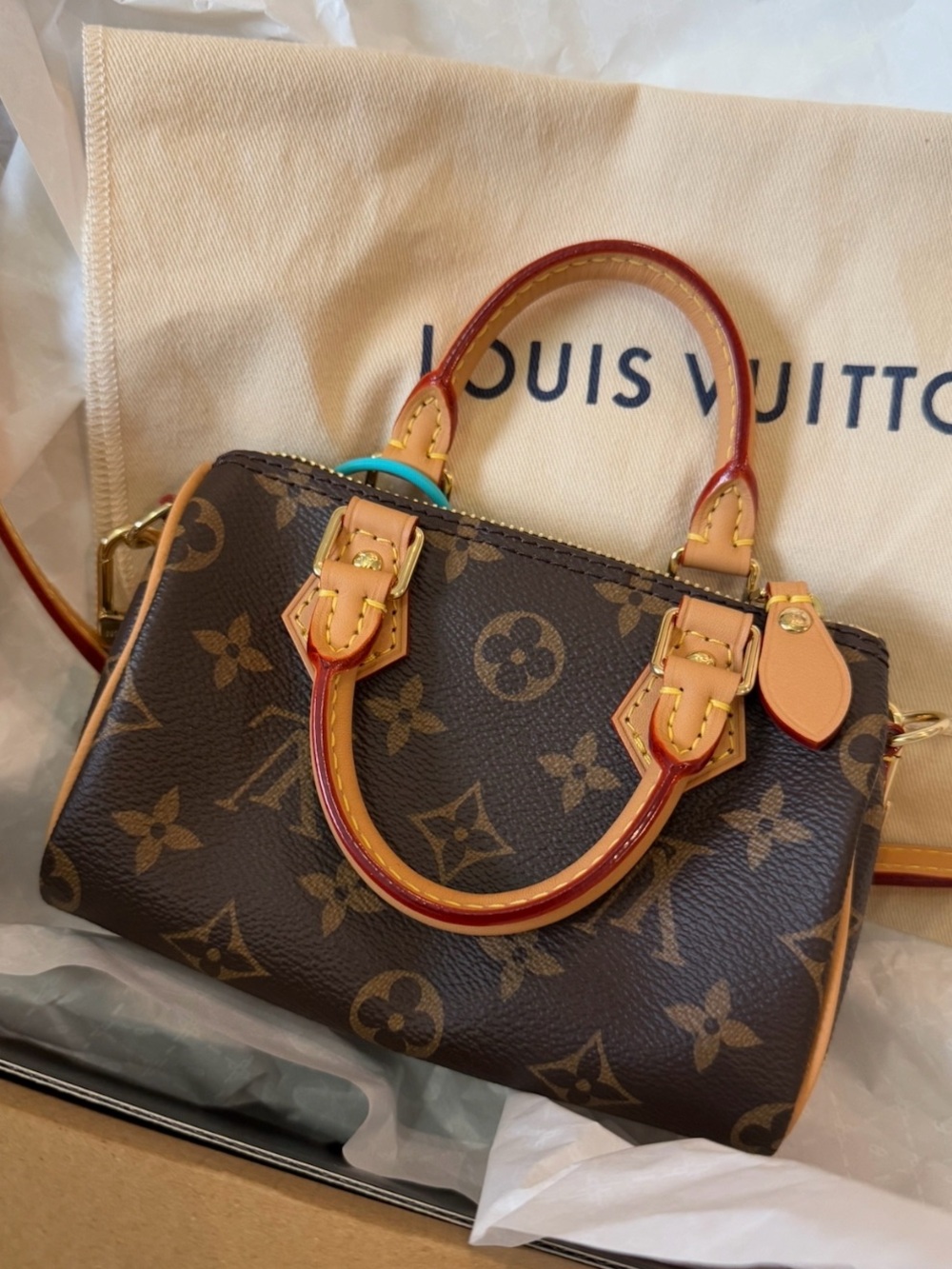 Louis Vuitton Brown Monogram Mini Handbag